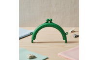 8.5cm Curve Bag Frame Multi-Color Plastic Kiss Lock Frame Lightweight