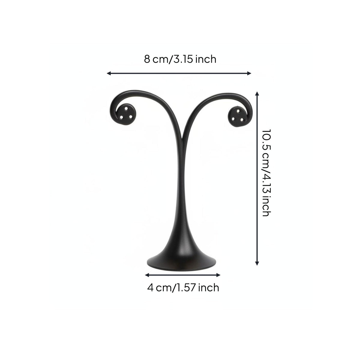 Metal Earring Display Rack Sturdy and Long-Lasting Metal Earring Holder