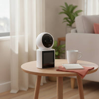 Communication System with Indoor Monitor High Resolution Tabletop Monitor with Camera Visual Communication System Camera