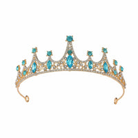 Crystal Birthday Tiara Sparkling Crystal S Crystal Princess Crown Crystal Tiara Jeweled Regal Gathering Crown for Wedding