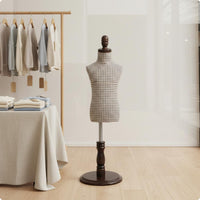 Child Mannequin Torso Stable Base Kids Dress Form Cloth Cover for Boutique
