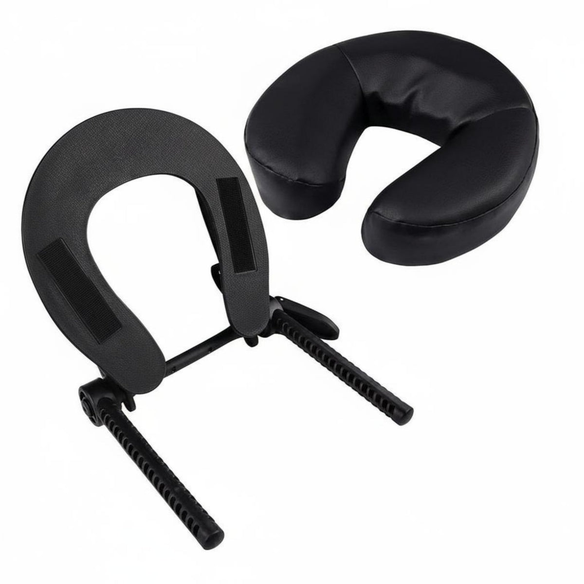 Ergonomic Design U-Shaped Headrest Pillow and Bracket Long-Lasting Construction Adjustable Massage Face Cradle Easy to Install for Salon