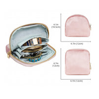 Travel Jewelry Case with Pockets Practical for Travelers, Commuters