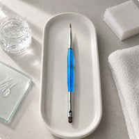 Double-Ended Nail Art Brush Fine Tip Beauty Tool Tapered Bristles