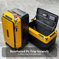 Front-Accessing Luggage Large Capacity Trolley Case Expandable Design
