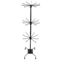 Three-Tier Display Rack Metal Rotating Display Rack Space Saving for Table