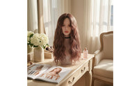 Voluminous Curls Layered Wavy Hairpiece No Bangs Long Wavy Hairpiece Natural Looking Hairpiece Tousled Ends