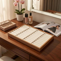 Jewelry Display Tray uncoveredTop Accessory Storage Rectangular