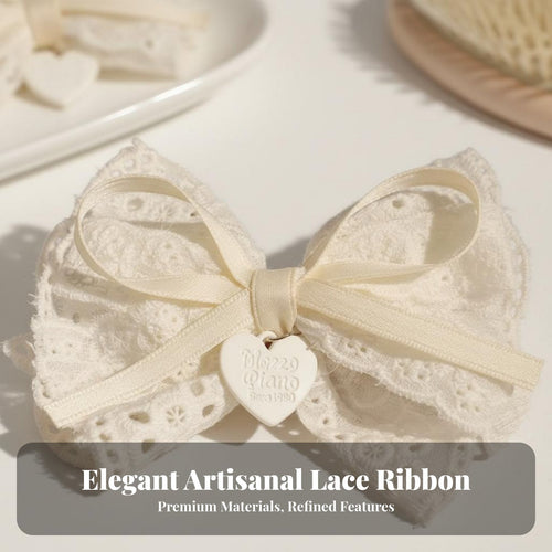 Duckbill Hair Fastener Sweet Look Floral Knot Hairpin Lace Knot Hair Fastener Versatile Cute Design for Girls, Informal Outings