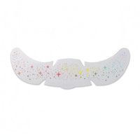 Face Tattoo Sticker Sheet White Backing Beauty Accessory Decorative Makeup
