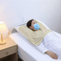 Bedside Bib Large Clothing Protector Rectangular for Bedridden Adults