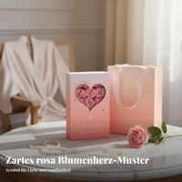 Jewelry Gift Box with Soap Roses Romantic Design Eternal Flower Gift Box for Mom