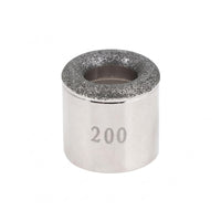 Metal Grinding Head Silver Finish Grit-coatedGrit Grinding Head Long Lasting