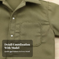 1/6 Scale Male Shirt Trendy Design 1/6 Scale Figure Shirt Precise Fit