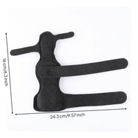 Adjustable Finger Brace All-Day Comfort Molded Plastic Adjustable Finger Splint