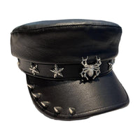 Jotaro Kujo cosplay hat, metal plaque