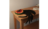 Dreadlock Hairpiece Hat for All Knit Beanie with Fake Braids Lightweight