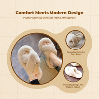 Fuzzy House Shoes, Cozy Comfort, Indoor Outdoor Use
