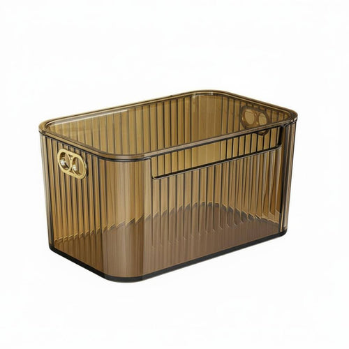 Clear Storage Box with Lid High Clarity Transparent Lidded Container