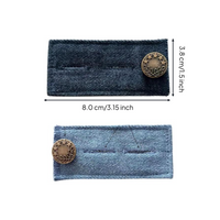 Waistband Adjuster Button, No-Sew for Jeans & Pants