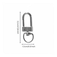 Quick-Release Snap Hook Stainless Steel Bag Hardware DIY for Crafters