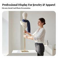 Hairpiece Display Stand Multi-Purpose Hairpiece Display Head Sturdy Base