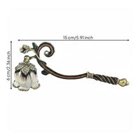 Jeweled Candle Snuffer Mediterranean Design Jeweled Candle Putter-Outer for Spa