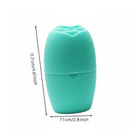 Cooling Ice Face Roller Easy to Use Facial Ice Roller Custom Fillable Formula for Home Spa, Before Makeup