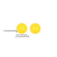 Round Post Earrings, Candy-Colored, Comfortable, Non-Allergenic, versatile Wear, snug-fit, Fashionable Accent
