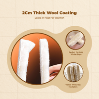 Comfort Insoles, Wool Inserts, Warm, Full Length
