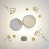 Pet Cremation Urn Timeless Design Pet Memorial Urn Simple Cylinder Shape Small Ash Canister for Funeral, Burial