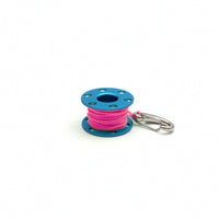 Fishing Reel Keychain Sleek Keyring with Clip Heavy Duty for Outdoor Lovers