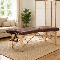 Folding Massage Bed Foldable Folding Massage Table Carrying Case Included Spa Table for Beauty Salon Workers, Therapeutic Office