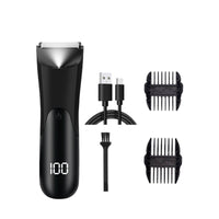 Body Trimmer with Guide Comb Cordless Groomer Portable for Travel