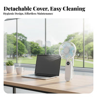 Handheld Fan Quiet Performance Portable Folding Fan Lightweight