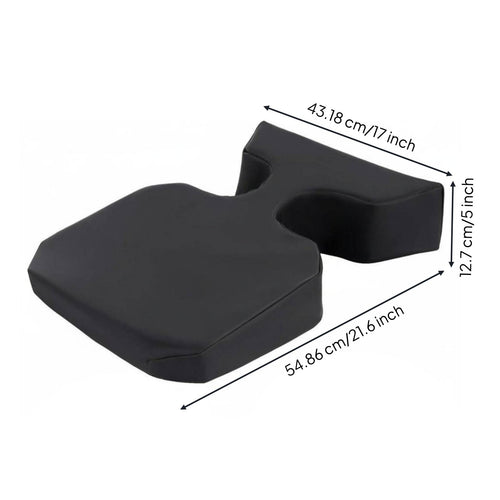 Breast Relief Plush-Soft Material Cross-Shaped Prone Pillow Long-Lasting PU