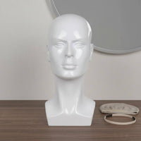 Male Mannequin Head Makeup Practice Hairpiece Display Stand Long-Lasting
