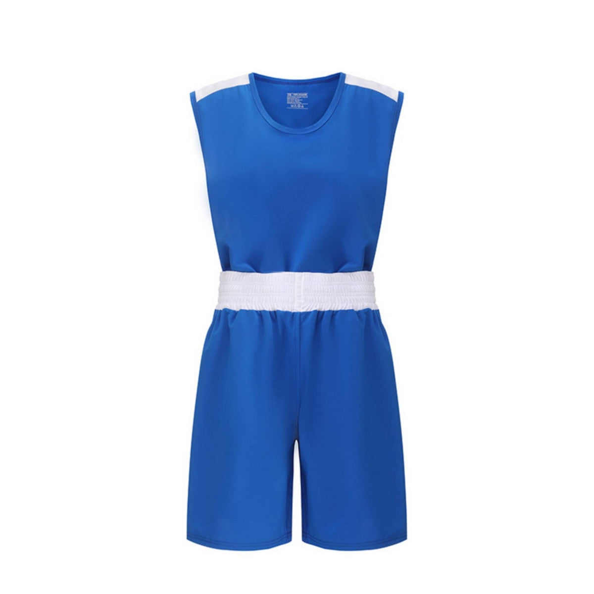 Boxing Top and Shorts Round Neck Boxing Training Outfit Breathable