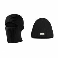 Ear Protection Balaclava Knit Hat Windproof 2 in 1 Balaclava Beanie Thermal for Cyclists, Outdoor Enthusiasts, Winter Sports, Skiing, Hiking