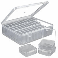 30 Compartment Storage Box Lightweight Bead Organizer Box Secure Closure