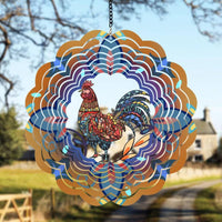 3D Owl Wind Gift Idea Owl Wind Weather Resistant for Yard, Patio