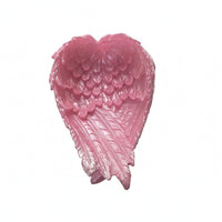 Resin Angel Wing Jewelry Holder Layered Feather Decor Ornament Molded