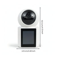 Visual Communication Device with Monitor Single-Button Door Phone for Families, Home