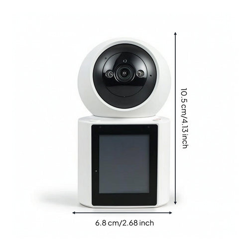 Visual Communication Device with Monitor Single-Button Door Phone for Families, Home