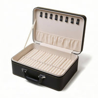 40 Slot Bracelet Case Rectangular Sturdy Construction Bracelet Organizer Securing Display