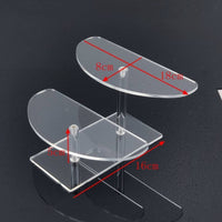 Acrylic Jewelry Display Stand Sturdy Structure Acrylic Jewelry Stand Detachable