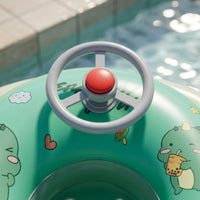 Baby Swim Buoy with Seat Easy to Carry Swim Collar with Seat PVC Material