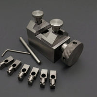 3 Pieces Metal Timepiece Strap Tool Set Knurled Knobs Watch Bracelet Link Remover Set Compact