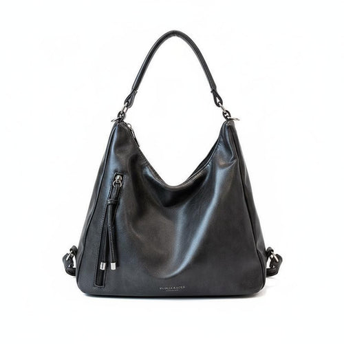 Versatile Design Large PU Leather Tote Adjustable Strap Multi-Way Carry Bag Lightweight for Students, Shopping, Commuting, Travel