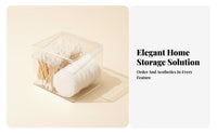 Lidded makeup Sponge Case Sleek and Elegant Cosmetic Organizer Multi-Compartment
